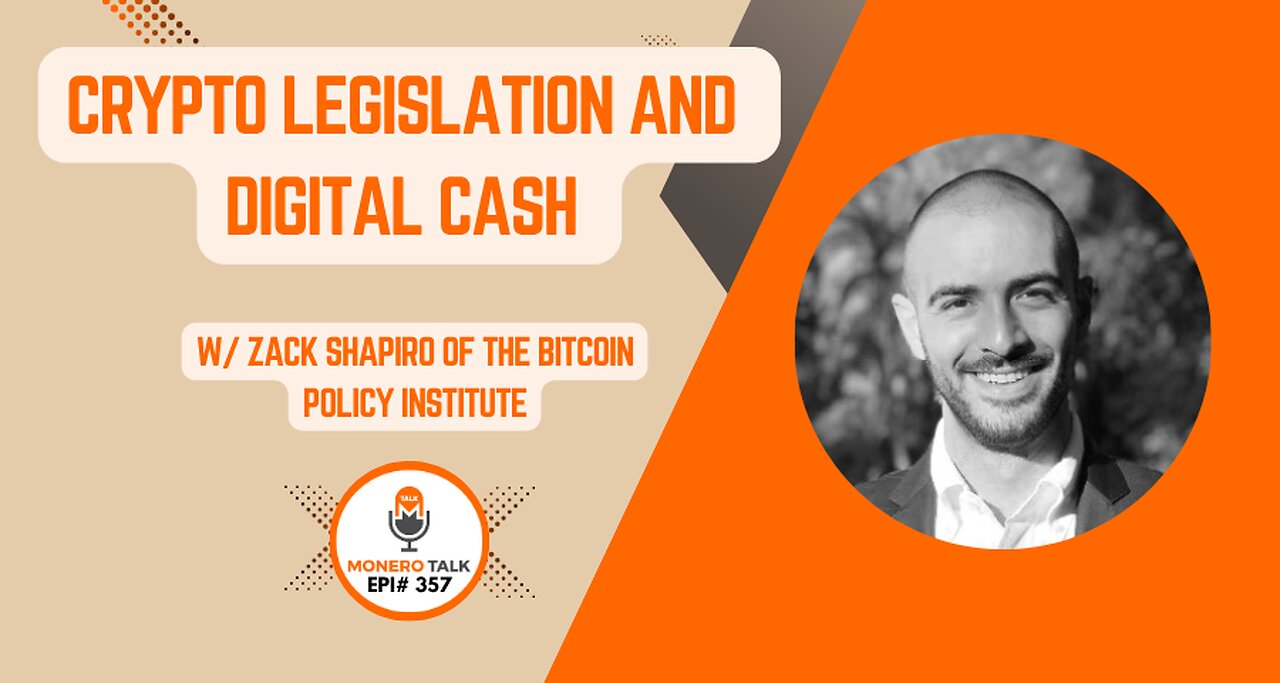 Crypto Legislation and Digital Cash w/ Zack Shapiro of the Bitcoin Policy Institute | EPI 357