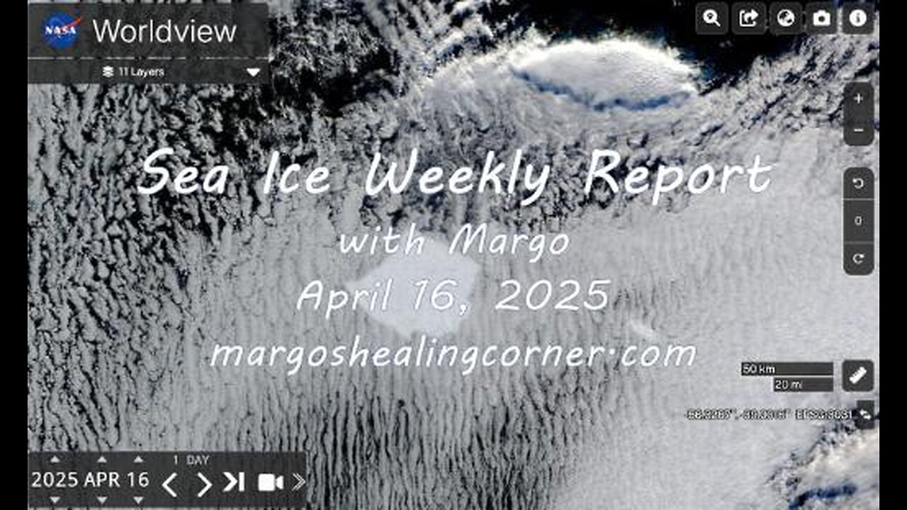 Sea Ice Weekly Report with Margo (Apr. 16, 2025)