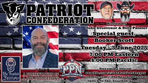 Patriot Confederation - Booker Scott Interview (June 3, 2025) 