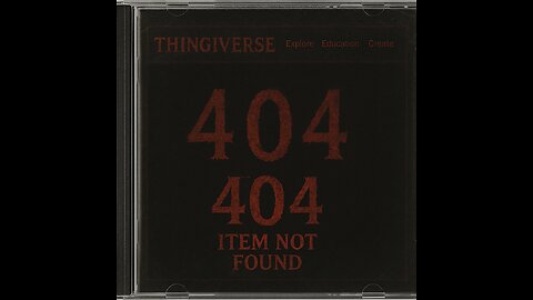 Thingiverse song