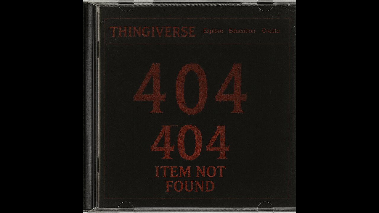 Thingiverse song