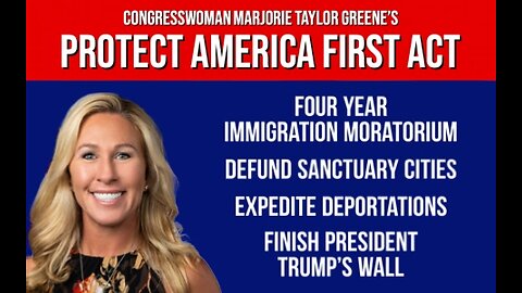 MTG Marjorie Taylor Greene is now America First learn.1americafirst.org