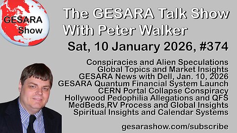 2026-01-10 GESARA Talk Show 374 - Saturday