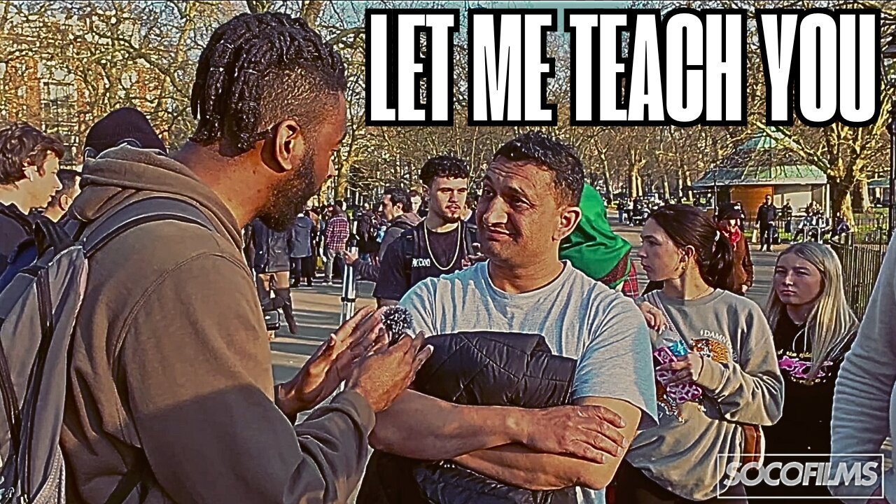 Confused Muslim is unable to grasp this concept | Dawah Script is flipped | (Big Dave)