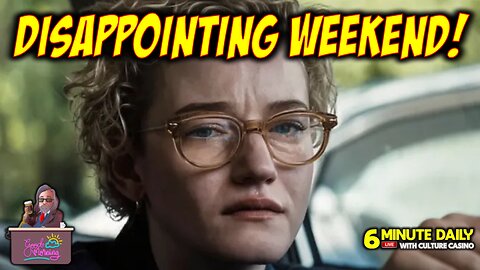 Extremely LOW Weekend Box Office! - 6 Minute Daily - September 1st