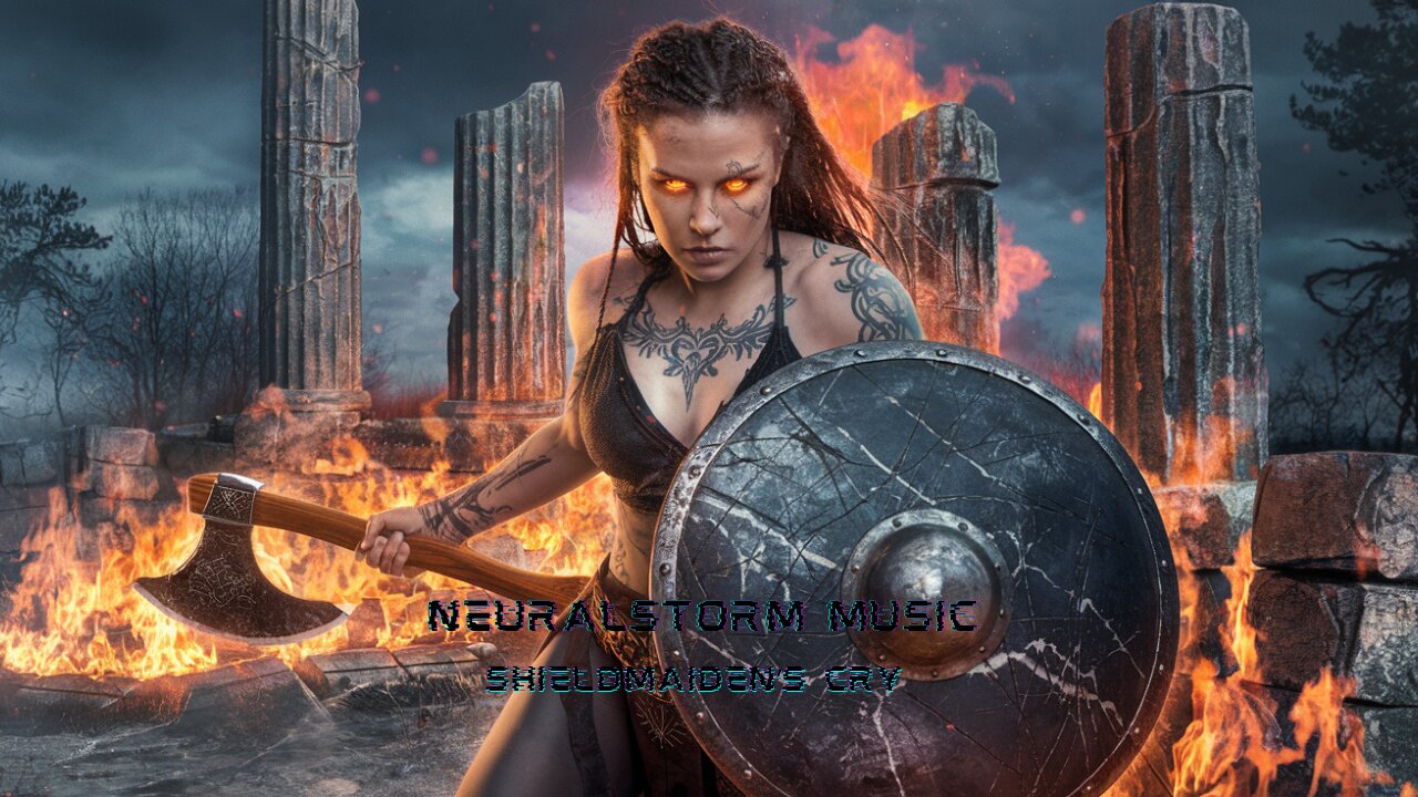Shieldmaiden’s Cry – Epic Metal/EDM Track | NeuralStorm Music ⚡🔥🩸