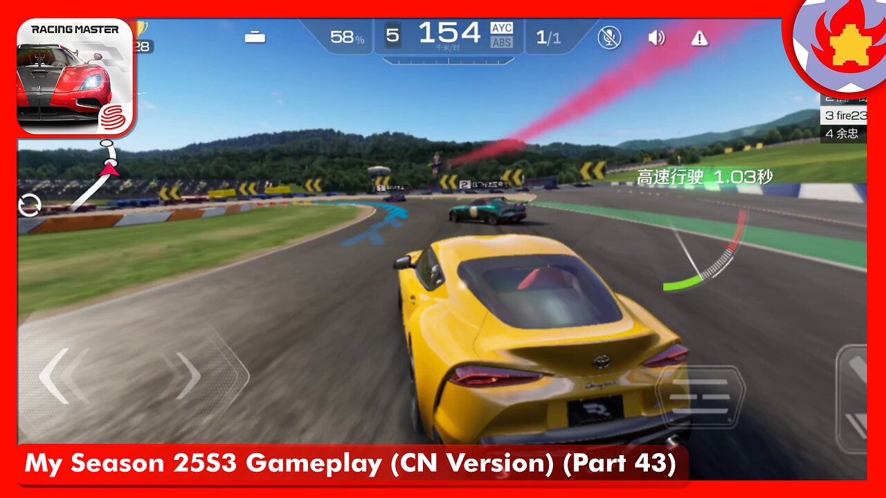 My Season 25S3 Gameplay (CN Version) (Part 43) | Racing Master