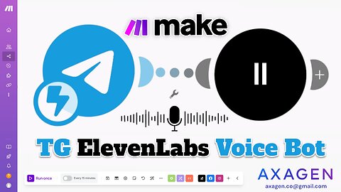 Telegram Audio Bot with ElevenLabs + Make.com (2025)
