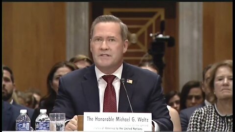 Mike Waltz: We Will Counter China