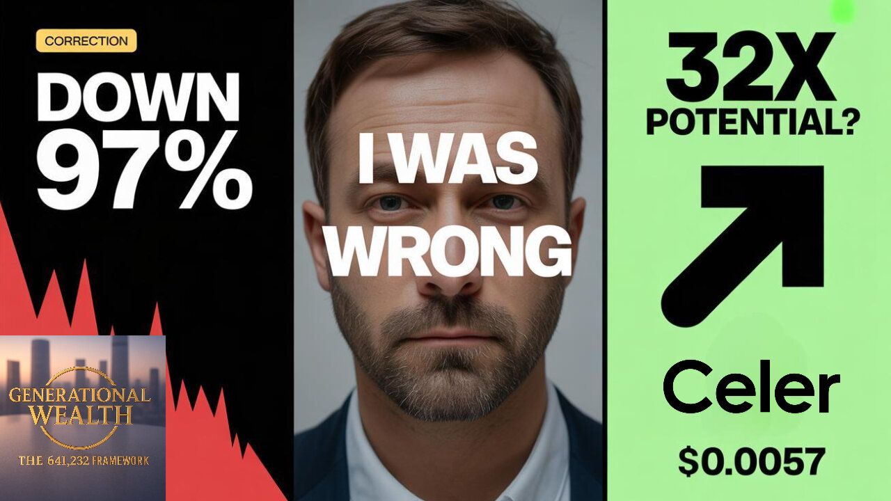 CELR at $0.0057 - Down 97% But Is This Crypto Hidden Gem Ready to 32x?