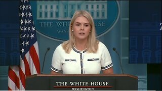 Karoline Leavitt Addresses Bruising On Trump's Hand And Swelling In His Legs