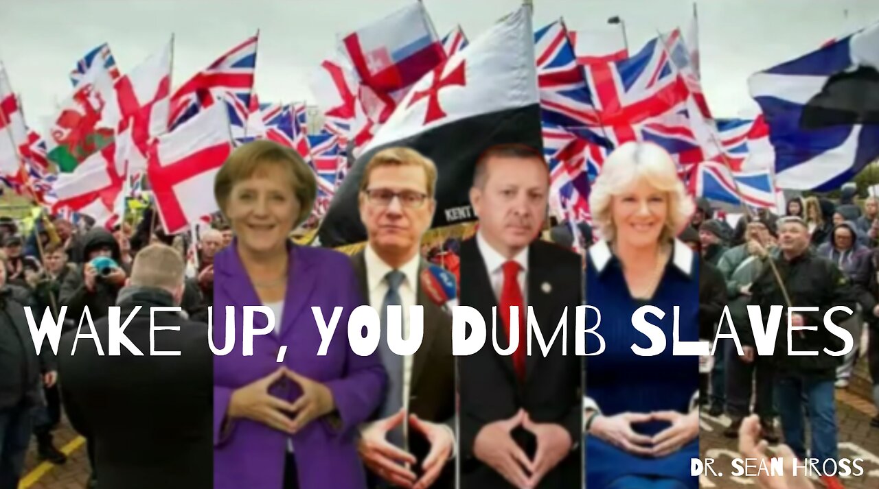 WAKE UP, YOU DUMB SLAVES (Divide and Rule) -- Dr Sean Hross