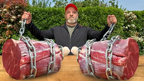 BBQ Titans: Roasting the Biggest Beef Outdoors🔥