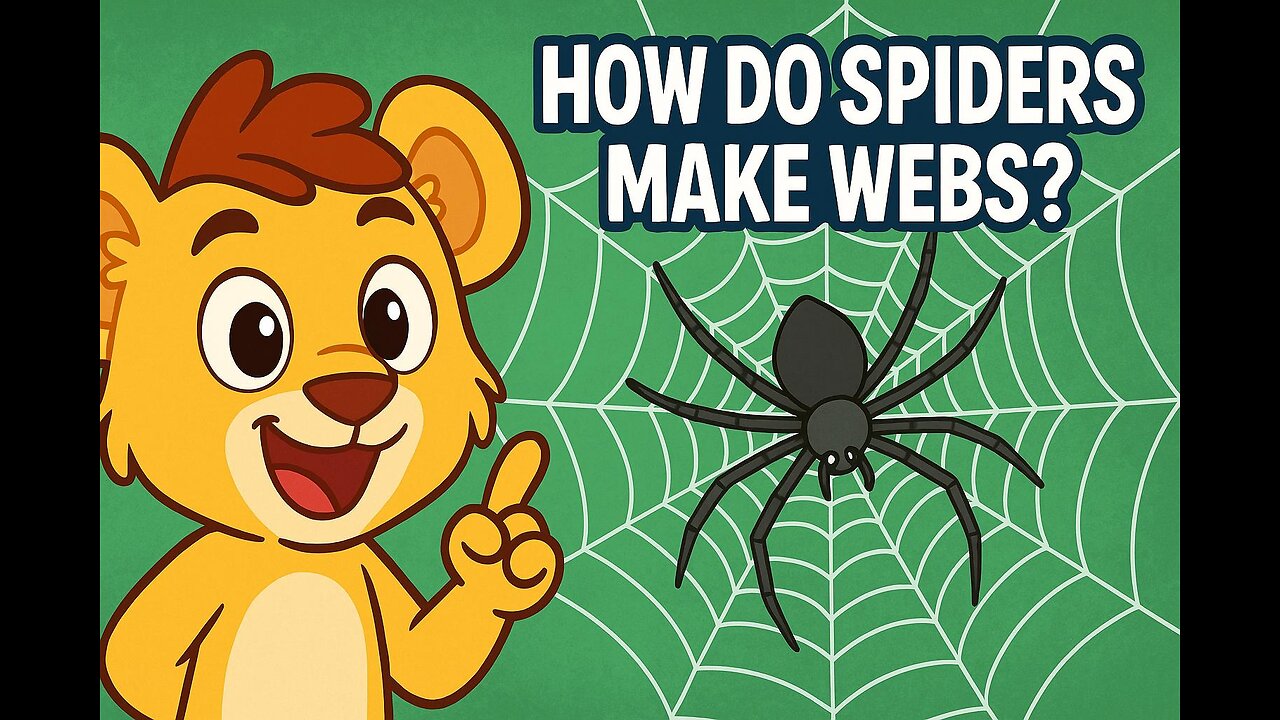 How Do Spiders Make Webs? 🕷️ Amazing Spider Facts for Kids!