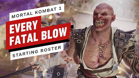 Mortal Kombat 1 - All Fatal Blows (Starting Characters)