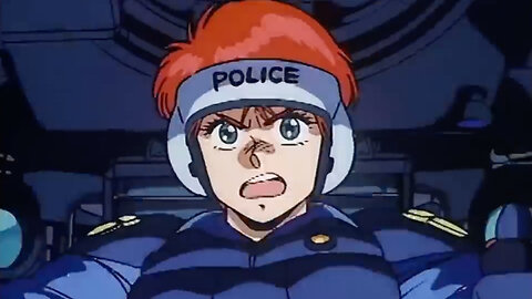 Leona Destroys Tank Police's Biggest Tank - Retro Anime
