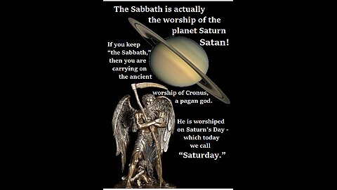 The Jews worship the planet SATURN (Satan)- Jordan Maxwell
