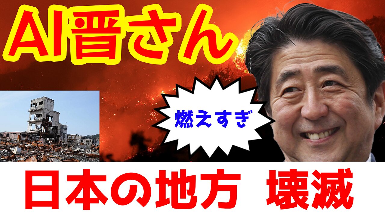 晋さん「日本の地方、ガチで壊滅中」
