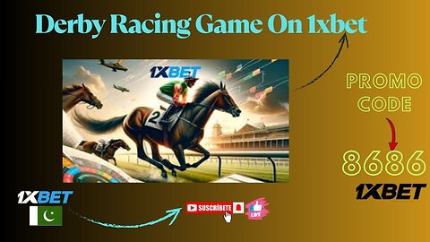 How to play Derby Racing game on 1xbet...???