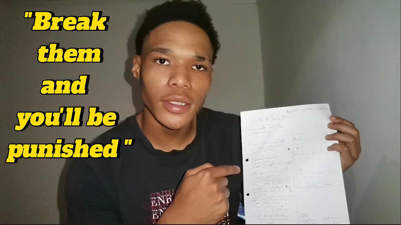 10 laws of FEMALE nature