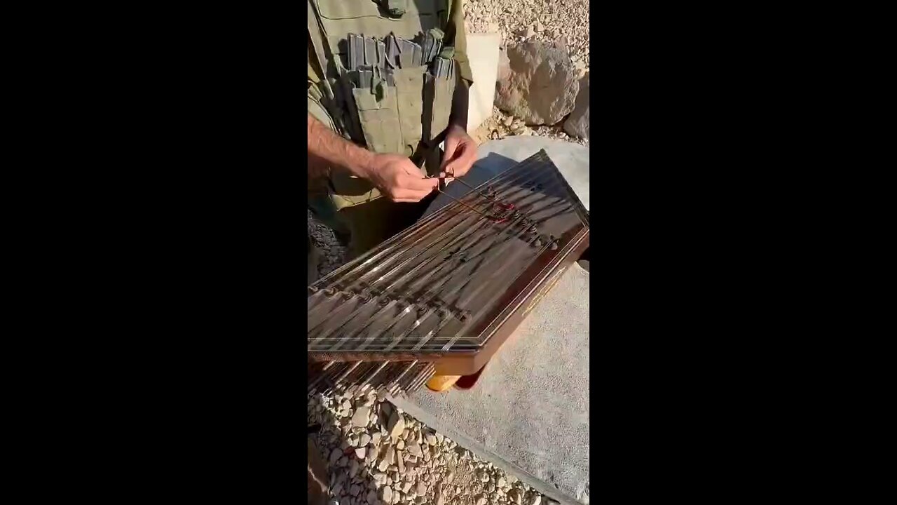 IDF on the Syrian border singing the Song of Forgiveness to God.