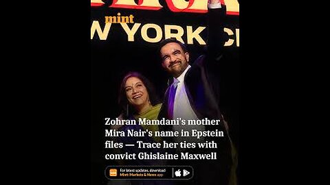 Epstein Files Show Mamdani’s Mother Spent an Evening at Ghislaine Maxwell’s Home