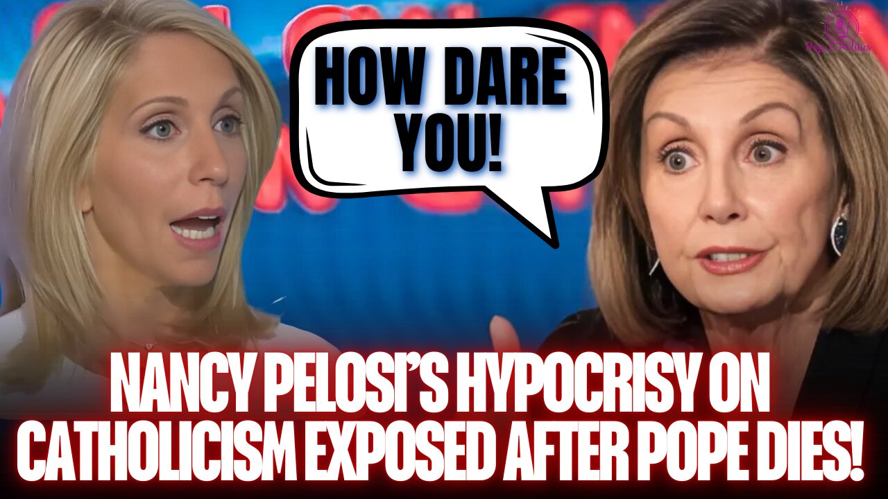 Nancy Pelosi SHOCKED by CNN Question on Catholicism After Pope Dies!