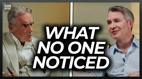 Douglas Murray & Jordan Peterson Notice Something About This Bible Quote No One Noticed