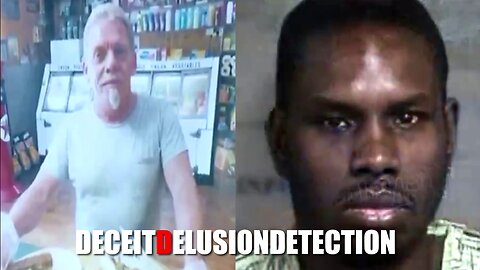 A black male suspect stabbed and shot to death a white man inside his family's deli