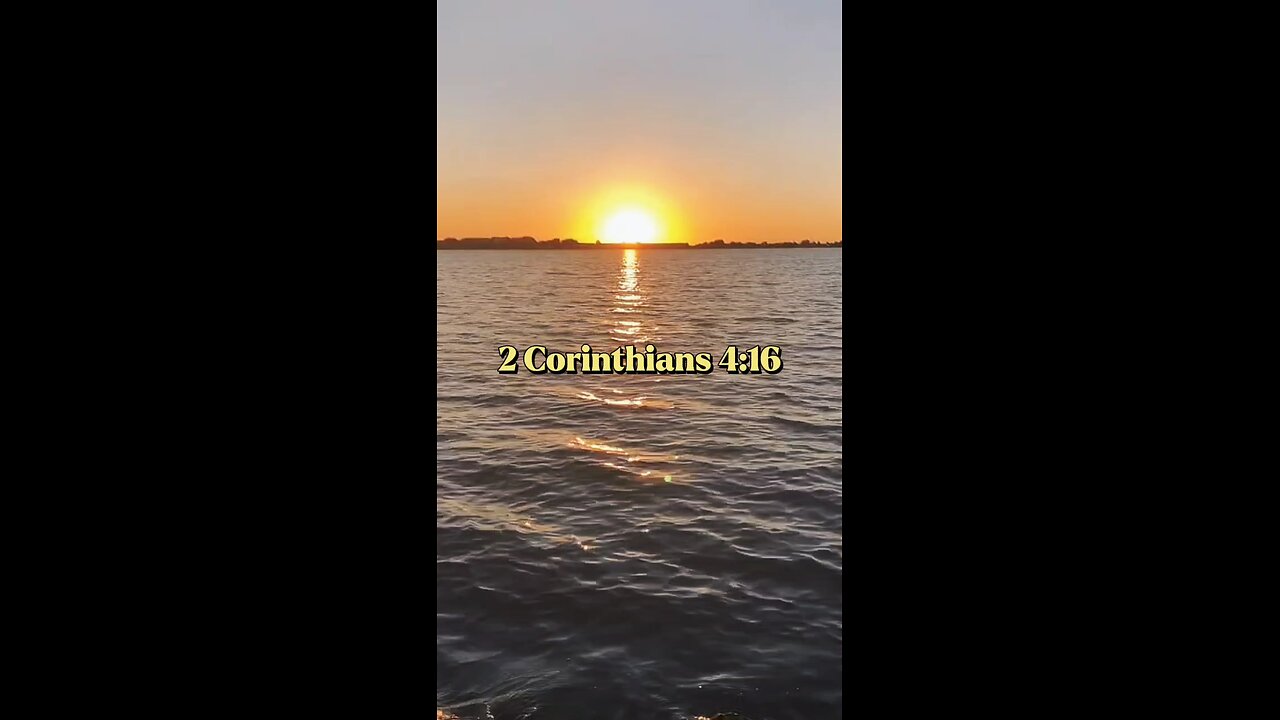 2 Corinthians 4:16 (NIV)