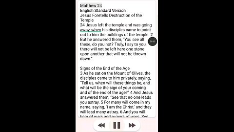 Matthew Chapter 24 ESV