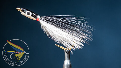 Tying the Thunder Creek - Marabou Shiner - Dressed Irons