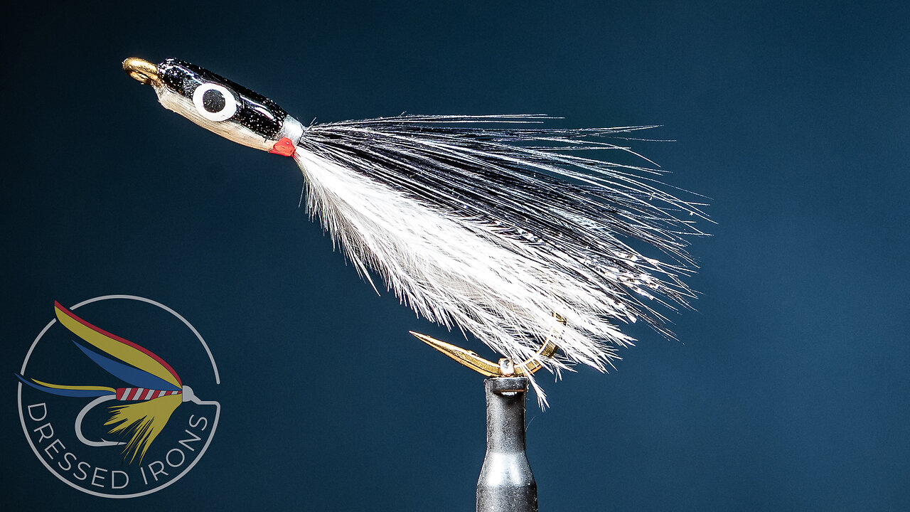 Tying the Thunder Creek - Marabou Shiner - Dressed Irons