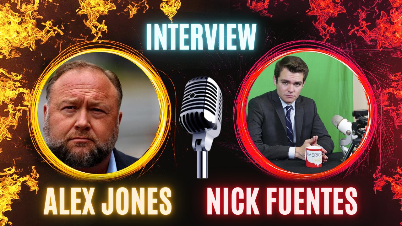 Nick Fuentes/Alex Jones Debate President Trump's Move To Put National Guard Troops In DC