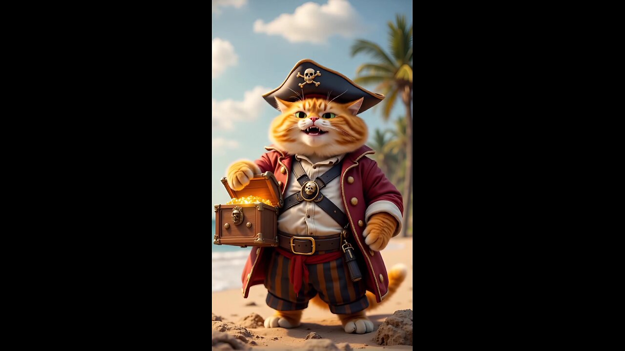 Cat finds hidden treasures