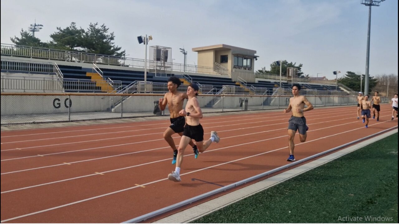 Humphreys HS Track Fitness Test Workout