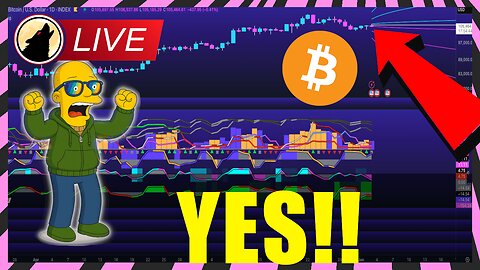 🐺 WARNING! Bitcoin, Alt Buy And Sell PRESSURE BATTLE! 🐺🚨LIVESTREAM🚨