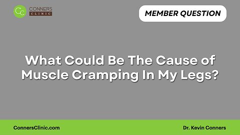 Cause of Muscle Cramping In Legs