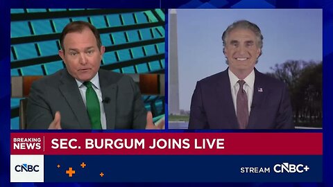 Sec. Burgum on PJM auction: They will hold the auction and their options are limited
