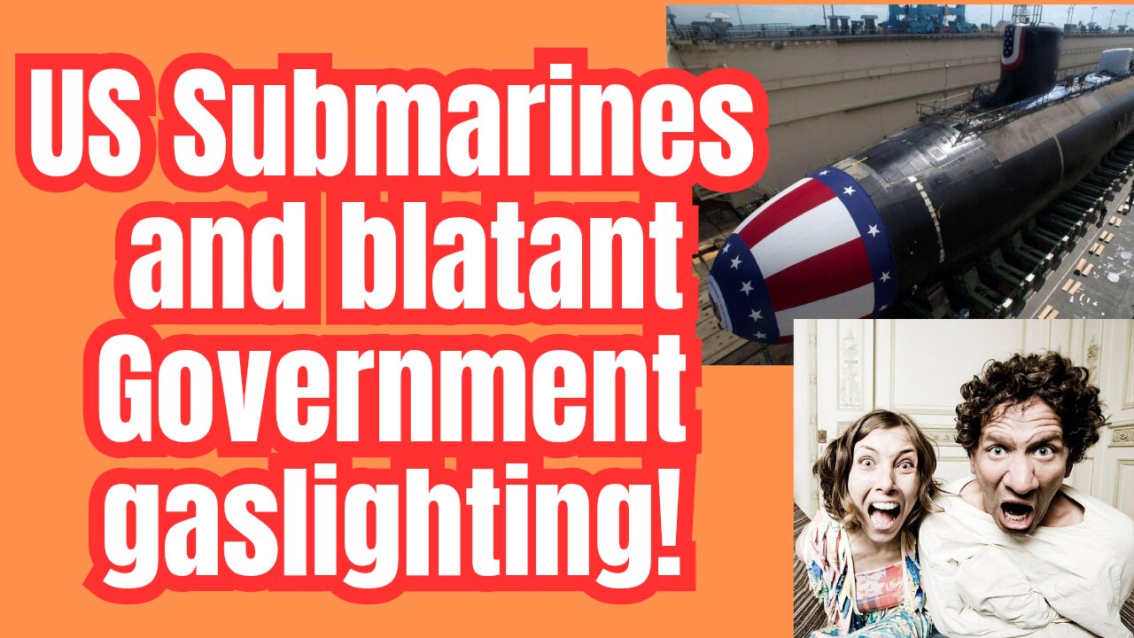 The US/Australia submarine payment gaslighting disgrace.