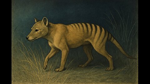 The Lost Tasmanian Tiger 🐯 Extinct or Alive? #Thylacine