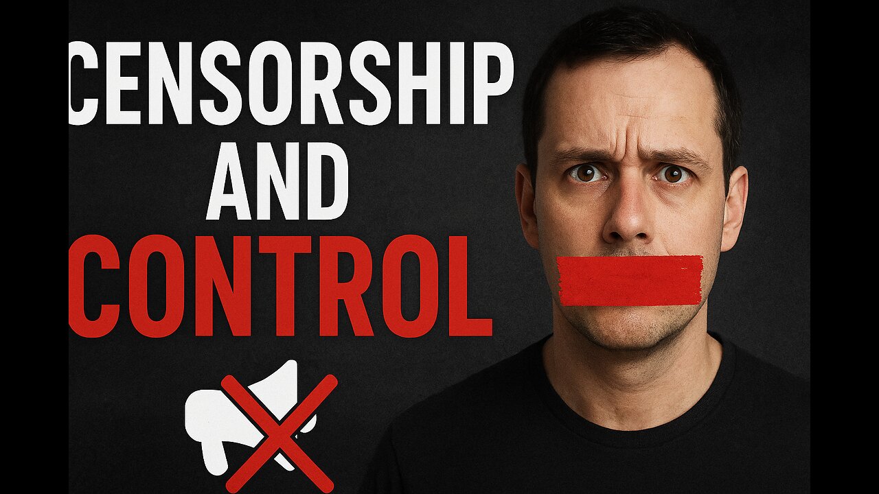 “Censorship and Control: Are We Losing Our Freedom?”