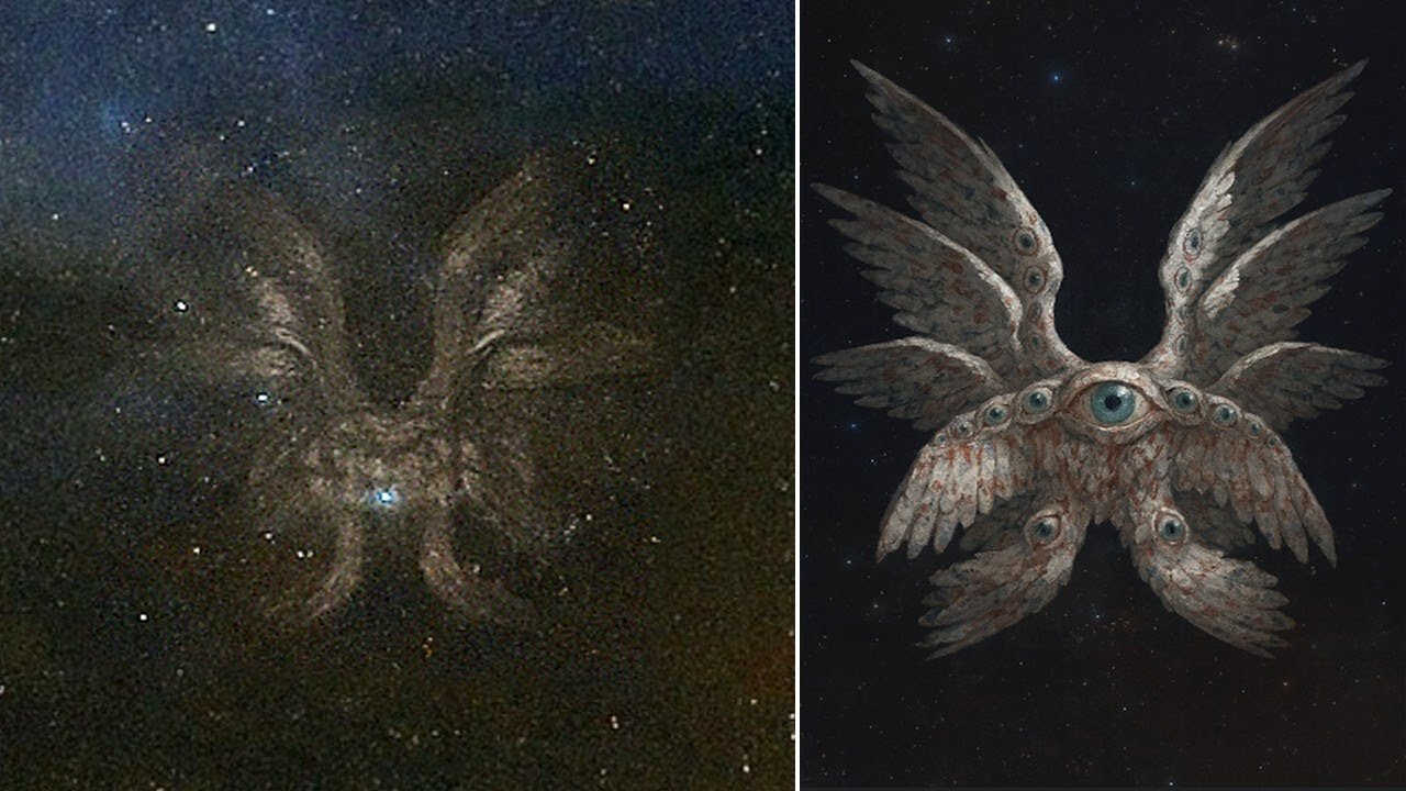 This Man Claims He Recorded A Biblical Accurate Angel In The Night Sky