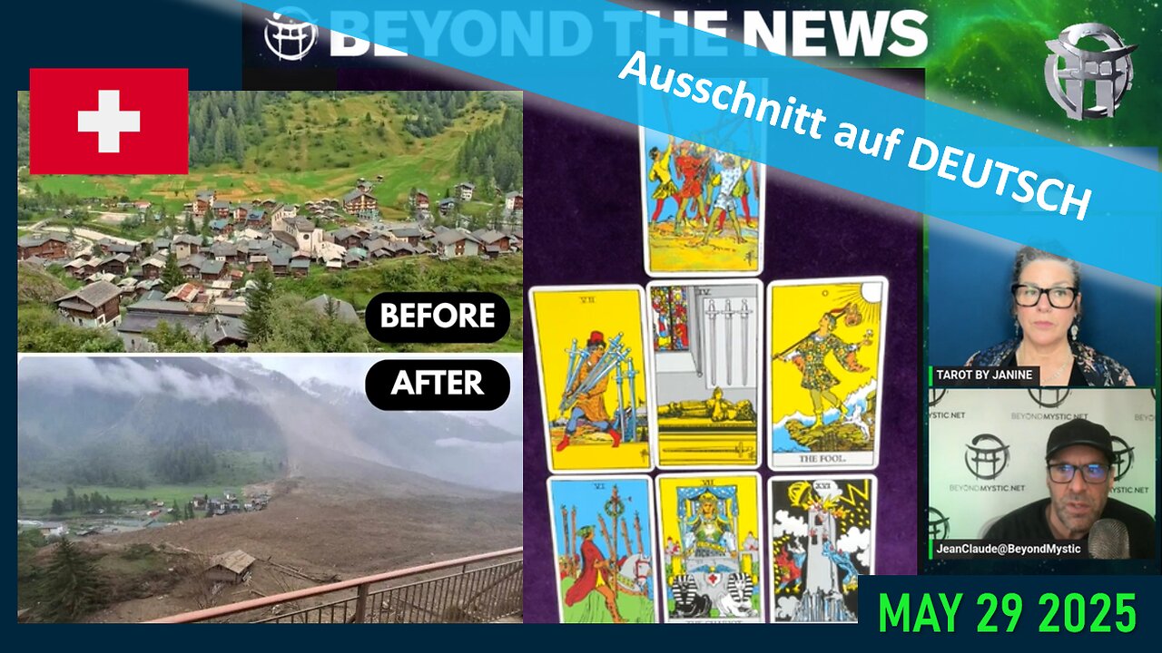 🔎 Erdrutsch in der Schweiz ⚠️👀🔮