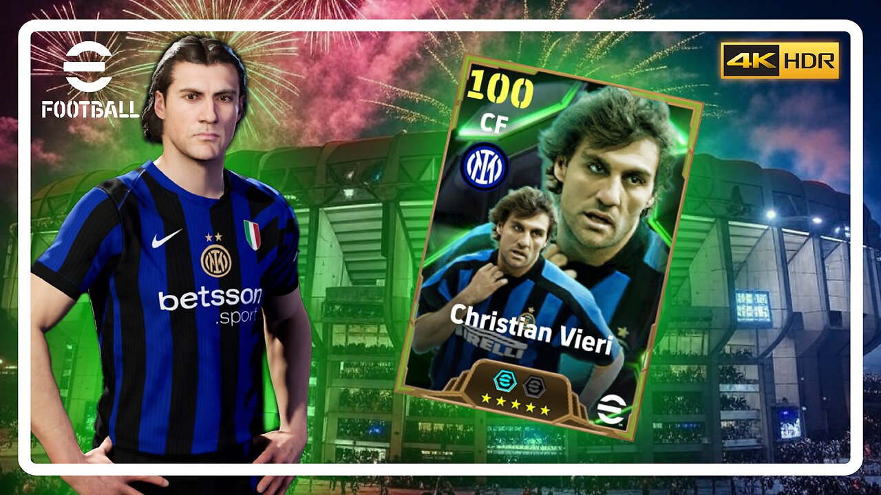 Christian Vieri eFootball Player Review, Build & Gameplay | eFootball | Player Review