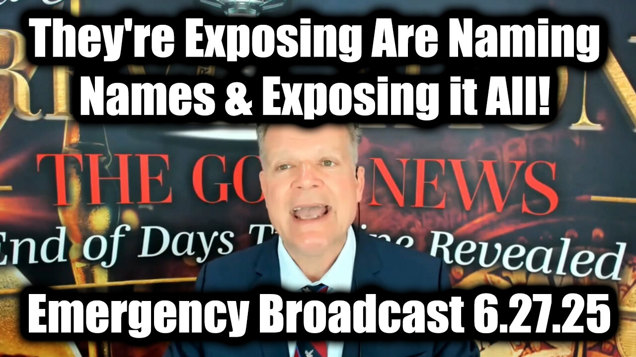 Bo Polny Emergency Broadcast 6.27.25 - They're Exposing Are Naming Names & Exposing it All!