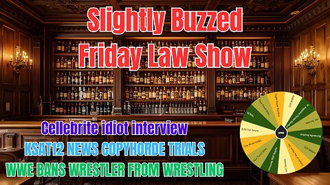 Slightly Buzzed Friday Law Show - With Nik Starow