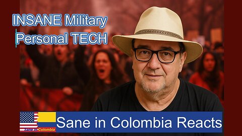 INSANE Military Personal TECH: Sane in Colombia REACTS