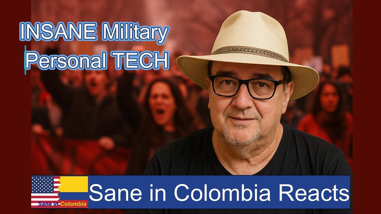 INSANE Military Personal TECH: Sane in Colombia REACTS