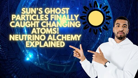 Scientists Catch Solar Neutrinos Transforming Atoms for the First Time